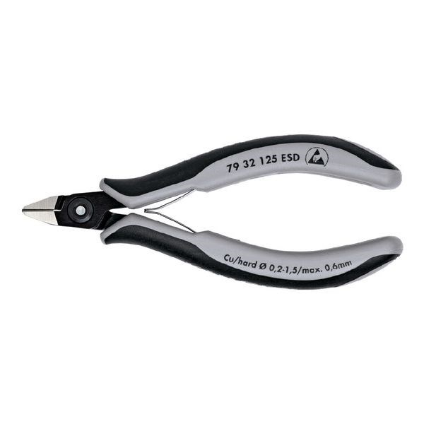 KNIPEX(クニペックス) 7932-125ESD エレクトロニクスニッパー【送料無料】(代引不可)