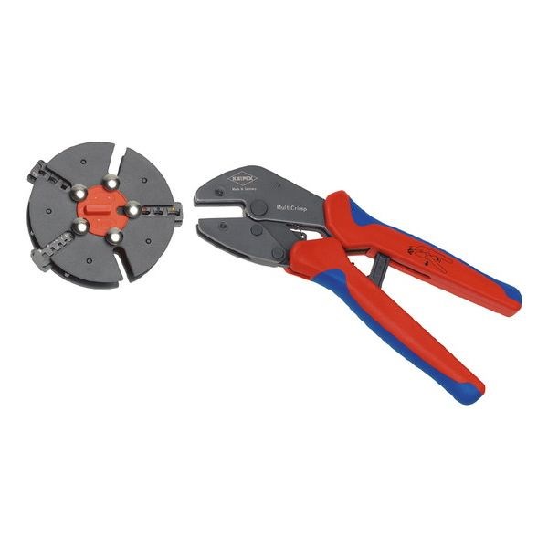 KNIPEX(クニペックス) 9733-01 マルチクリンプ マガジン式圧着工具【送料無料】(代引不可)の通販は 26,715円