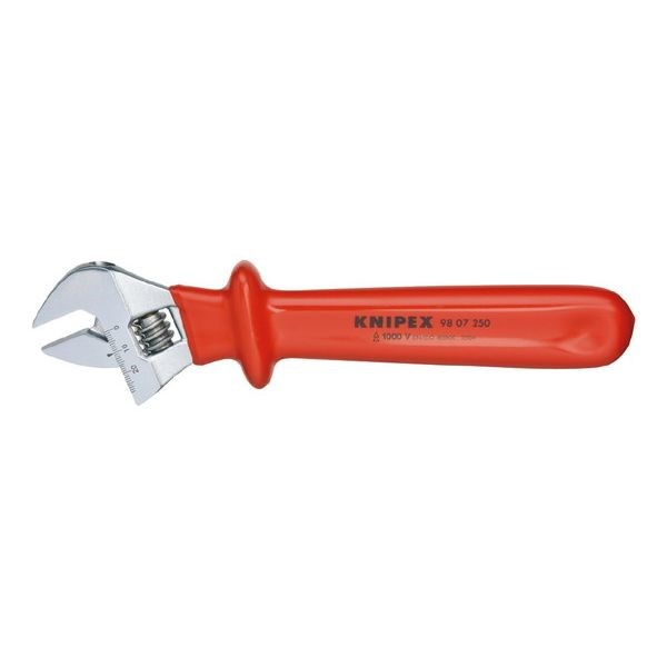 KNIPEX(クニペックス) 9807-250 絶縁モンキーレンチ 250MM【送料無料】(代引不可)