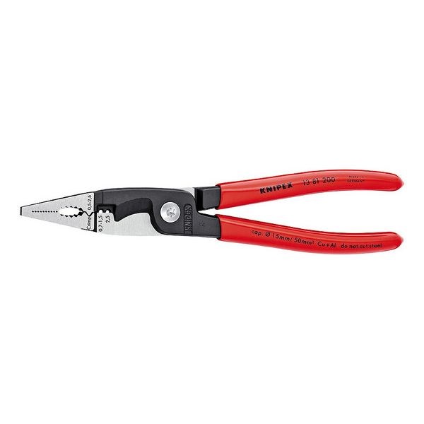 KNIPEX(クニペックス) 1381-200 エレクトロプライヤー (SB)【送料無料】(代引不可)
