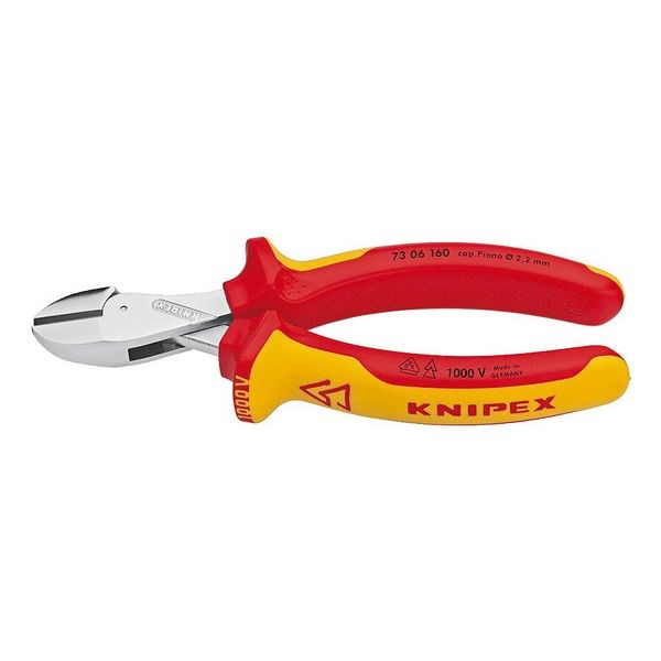 KNIPEX(クニペックス) 7306-160 X-CUT 絶縁コンパクトニッパー (SB)【送料無料】(代引不可)