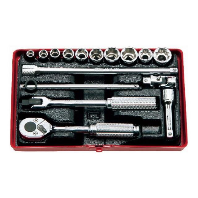 KOKEN コーケン 2250A 1/4"ソケットセット 16ガ組(代引不可)【送料無料】