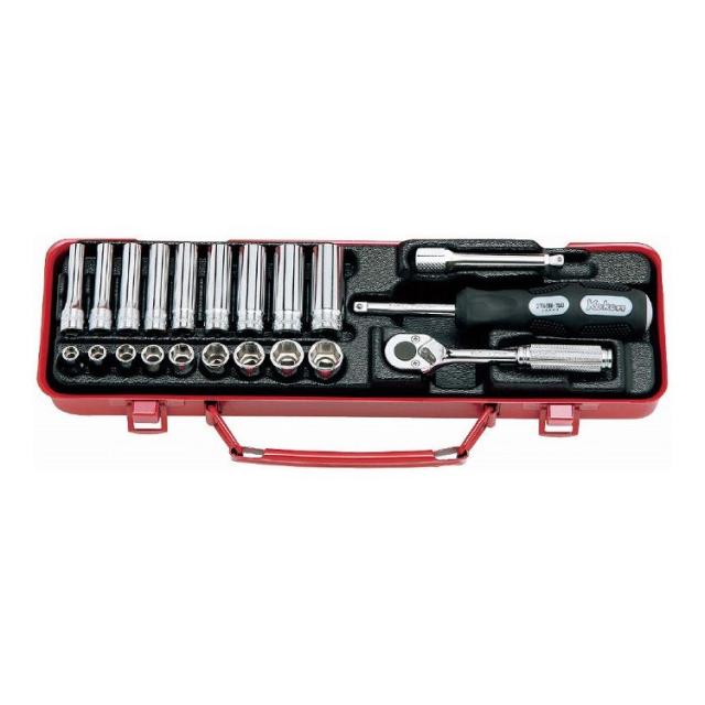 KOKEN コーケン 2277 1/4"ソケットセット 21ガ組(代引不可)【送料無料】