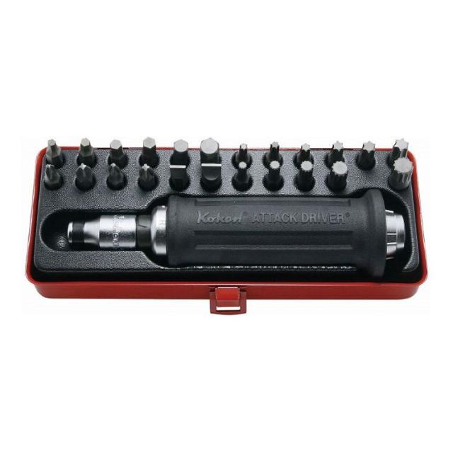 KOKEN コーケン AG112F 1/2"アタックドライバーセット 25ヶ組(代引不可)【送料無料】