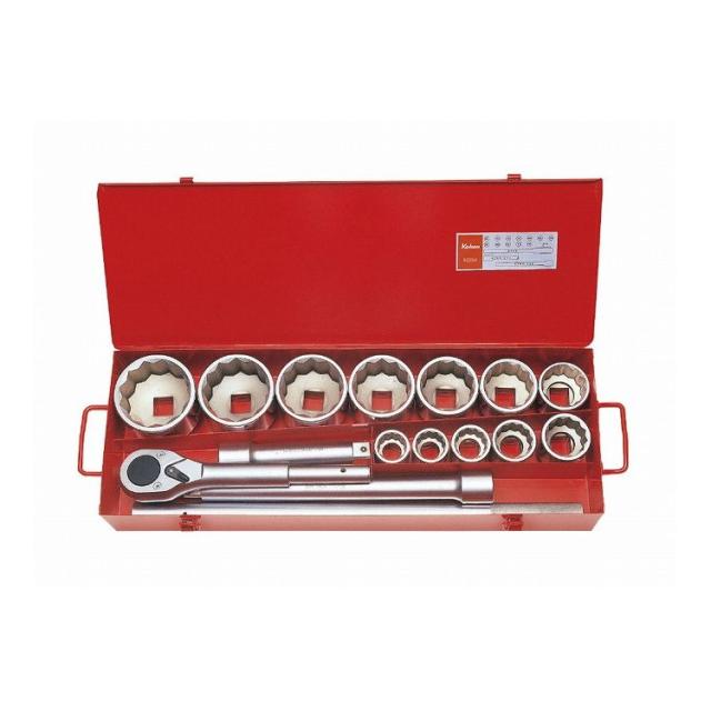 KOKEN コーケン 8225M 1"ソケットセット 15ガ組(代引不可)【送料無料】の通販は 139,305円