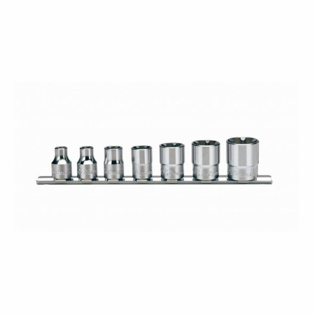 KOKEN コーケン RS3400LH/7 3/8"LHSソケットレールセット 7ガ組(代引不可)【送料無料】の通販は