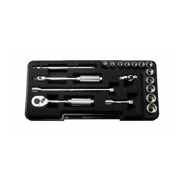 KOKEN コーケン P2251M 1/4"ソケットセット 18ガ組(代引不可)【送料無料】