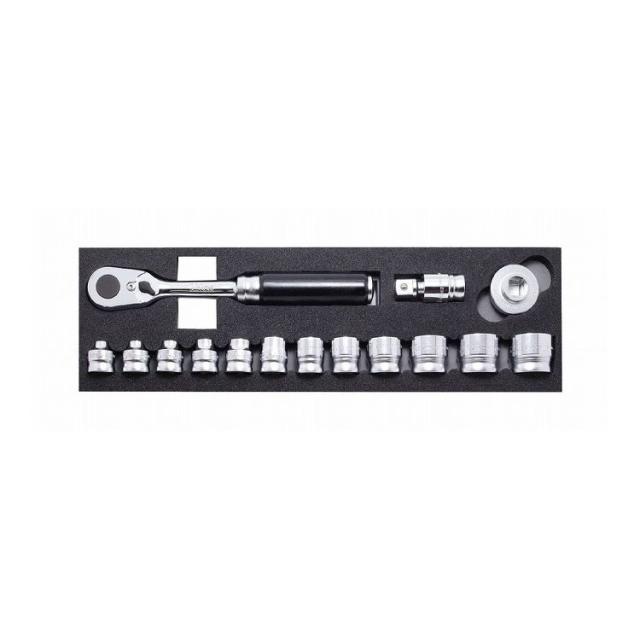 KOKEN コーケン 3285ZA Z-EAL 3/8"ソケットセット 15ガ組(代引不可)【送料無料】の通販は