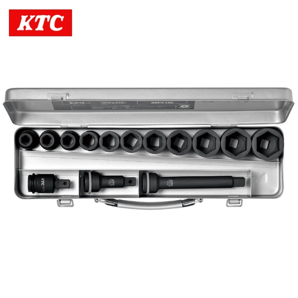 KTC 京都機械工具 差込角12.7SQ インパクト用ソケット レンチセット TBP411PA(代引不可)【送料無料】