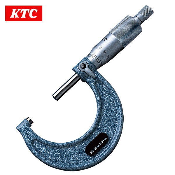 KTC 京都機械工具 外側マイクロメーター 50-75MM GMM-075(代引不可)【送料無料】