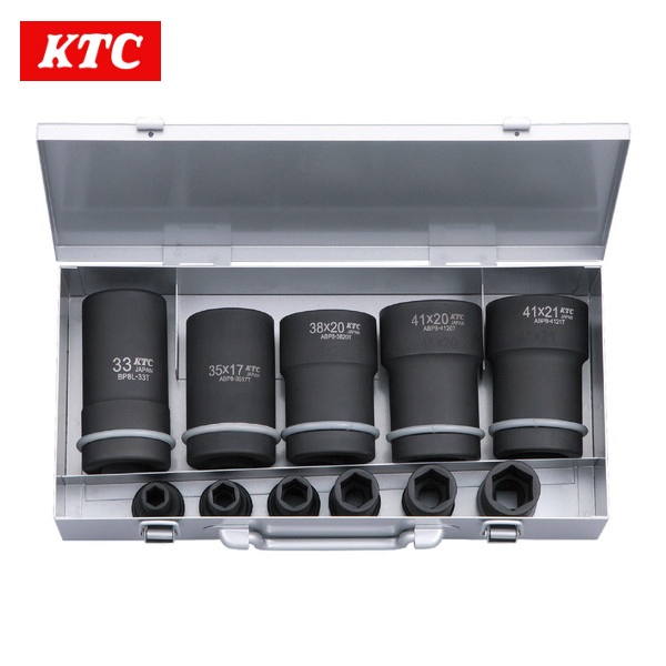 KTC 京都機械工具 差込角25.4SQ インパクトホイールナットコンビソケット セット ATBP811TP(代引不可)【送料無料】