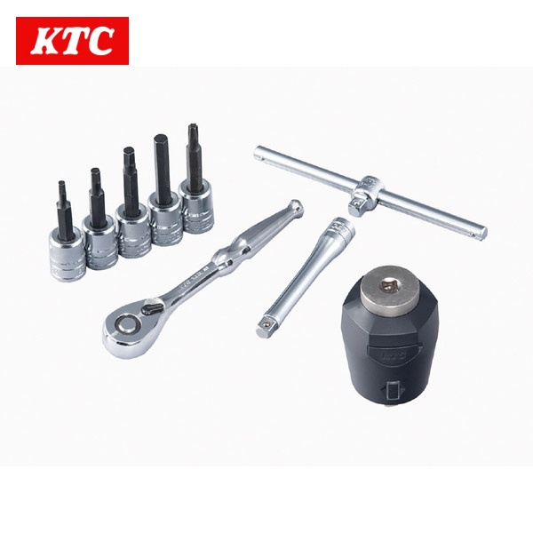KTC 京都機械工具 差込角6.3SQ ビットソケット レンチセットトルクルモデル TB209TQ(代引不可)【送料無料】