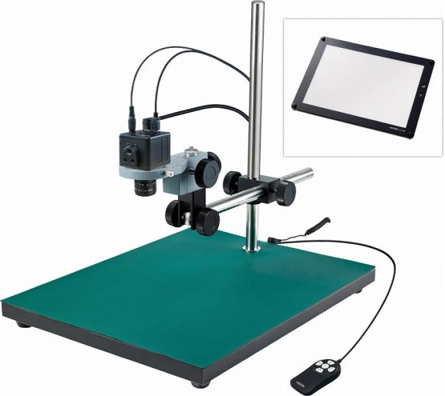 HOZAN ホーザン マイクロスコープモニター用 倍率:5.9~13X、2.8~6.4X 作動距離:560mm~250mm L-KIT695(代引不可)【送料無料】_1