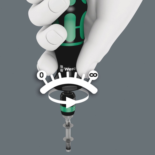 WERA ベラ プリセット型 トルクドライバー トルク調整範囲1.2-3.0N.m 074716(代引不可)【送料無料】_3