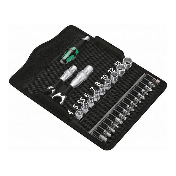 WERA ベラ ラチェットハンドルソケットセット 135918(代引不可)【送料無料】