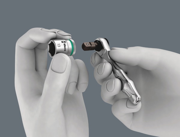 WERA ベラ ラチェットハンドルソケットセット 135918(代引不可)【送料無料】