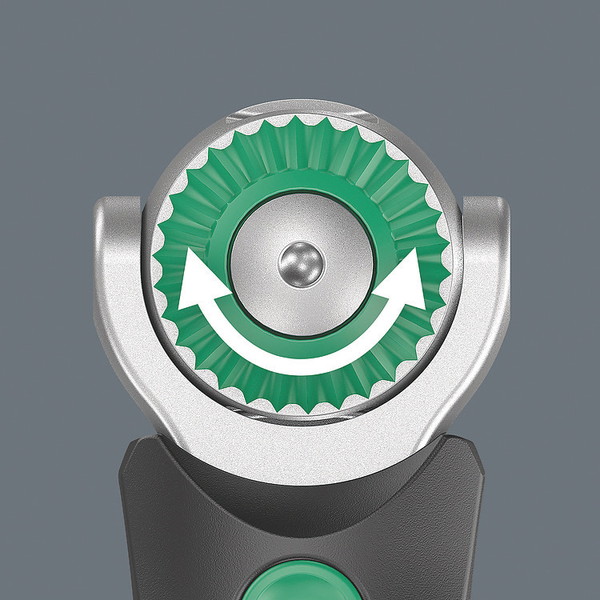 WERA ベラ サイクロップ 首振り式ラチェットドライバー ビット12本収納 ポーチ付き 004281(代引不可)【送料無料】_10