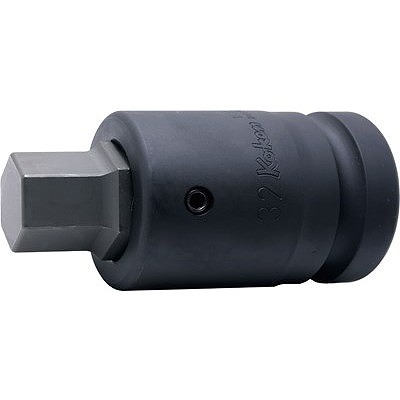 KOKEN コーケン 1"インパクトヘックスビットソケット27mm 18108.32-27(代引不可)【送料無料】