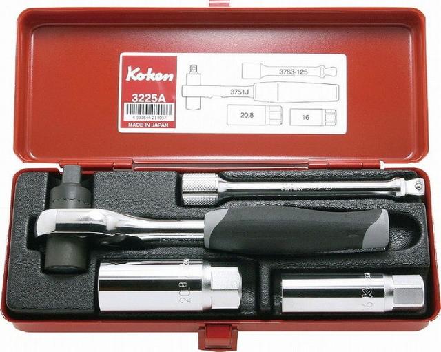 KOKEN コーケン 3/8"トルクラチェットセット4ヶ組 3225A(代引不可)【送料無料】 KOKEN コーケン 3/8"トルクラチェットセット4ヶ組 3225A(代引不可)【送料無料】