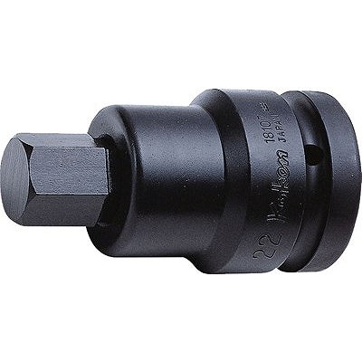 KOKEN コーケン 1"インパクトヘックスビットソケット19mm 18107.22-19(代引不可)【送料無料】