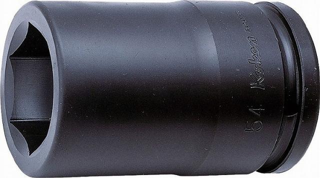コーケン Ko-Ken 2.1/2（63.5mm）インパクト6角ソケット 200mm 19400M-200[255-480302] 2.1⁄2\"(63.5mm)SQ. インパクト6角ソケット Ko-ken(コーケン⁄山下工業