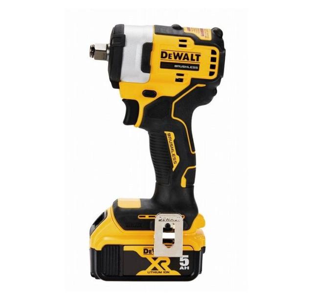 DEWALT デウォルト 18Vコードレスシリーズ XR Li-lon コンパクトヘッドブラシレス インパクトレンチ 5.0Ahバッテリー×2個 充電器 TSTAKキットボックス付 DCF911P2T-JP(代引不可)【送料無料】_1