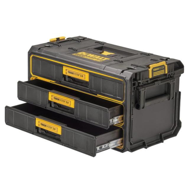 DEWALT デウォルト TOUGH SYSTEMタフシステム2.0 3段引出しチェスト DWST08330-1(代引不可)【送料無料】