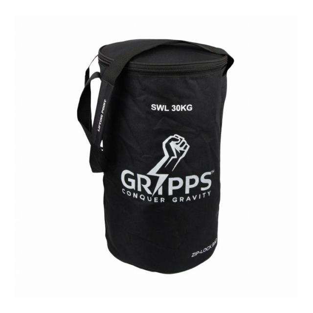 GRIPPS グリップス ZIP-LOCK BAG 最大荷重30kg 防水 耐荷重リフティングストラップ付(代引不可)【送料無料】