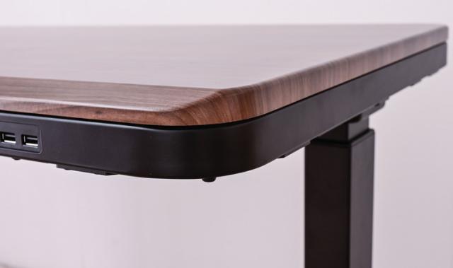 電動昇降デスク 幅114cm 引き出し1杯 USB3口付き ワイヤレスチャージャー 高さ3段階調整 高さ3段階調整可能 障害物感知機能 テレワーク 勉強机 学習机(代引不可)【送料無料】_11