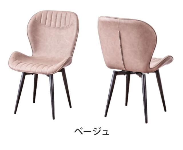 ダイニングチェア 単体 幅51cm オートリターン式 背もたれ付き 回転式 リビング デスクワーク リモートワーク デスク 回転チェア リターンチェア(代引不可)【送料無料】_6