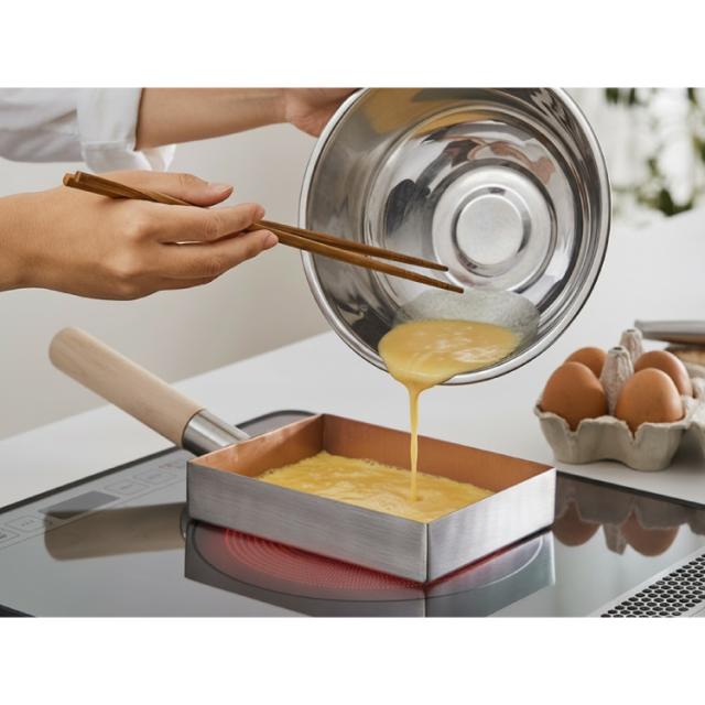 卵焼き鍋 銅底 木製ハンドル 業務用 玉子焼鍋（中村銅器製作所） | すべて
