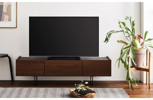 テレビ台 150 脚付き セラミック調天板 木目 完成品 おしゃれ 幅150 日本製 テレビボード ローボード TV台 TVボード(代引不可)【送料無料】_7