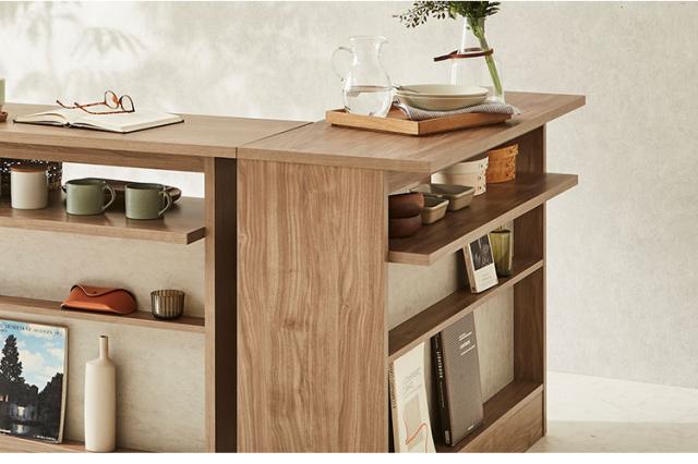 カウンターテーブル 食器収納 キッチンカウンター バーカウンター 収納