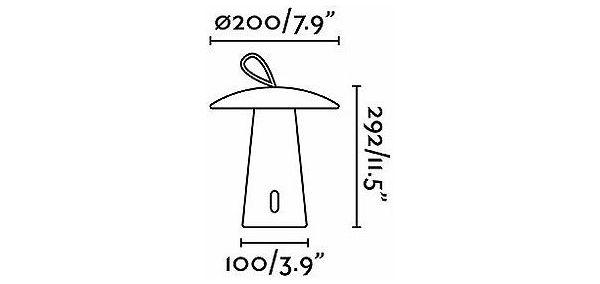 ゴーリキアイランド TASK LED White portable lamp FARO OUTDOOR ライト FA70914(代引不可)【送料無料】_1