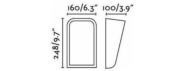 ゴーリキアイランド MASK Dark grey wall lamp FARO OUTDOOR ライト FA71279(代引不可)【送料無料】_1