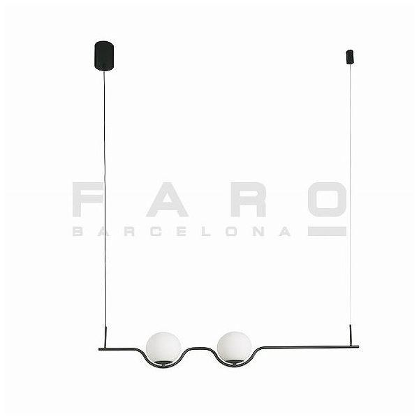 ゴーリキアイランド LE VITA LED Black pendant lamp FARO INDOOR ライト FA29696(代引不可)【送料無料】