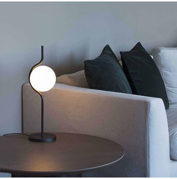 ゴーリキアイランド LE VITA LED Black table lamp dimmable FARO INDOOR ライト FA29697(代引不可)【送料無料】_3