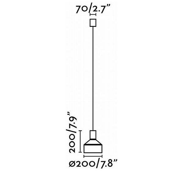 ゴーリキアイランド KOMBO Grey pendant lamp φ200 1L FARO INDOOR ライト FA68593-1L(代引不可)【送料無料】_1