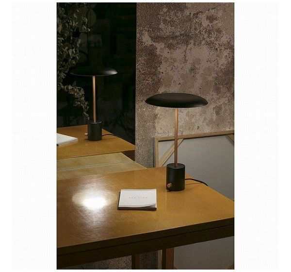 ゴーリキアイランド HOSHI LED Black and brushed copper table lamp FARO INDOOR ライト FA28388(代引不可)【送料無料】