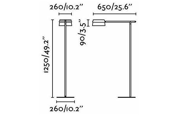 ゴーリキアイランド LOOP LED Black floor lamp FARO INDOOR ライト FA29569(代引不可)【送料無料】_1