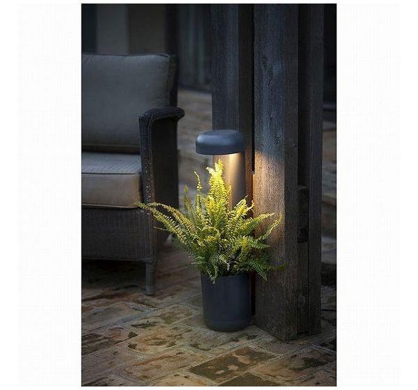 ゴーリキアイランド GROW LED Dark grey beacon h65cm FARO OUTDOOR ライト FA71207(代引不可)【送料無料】_4