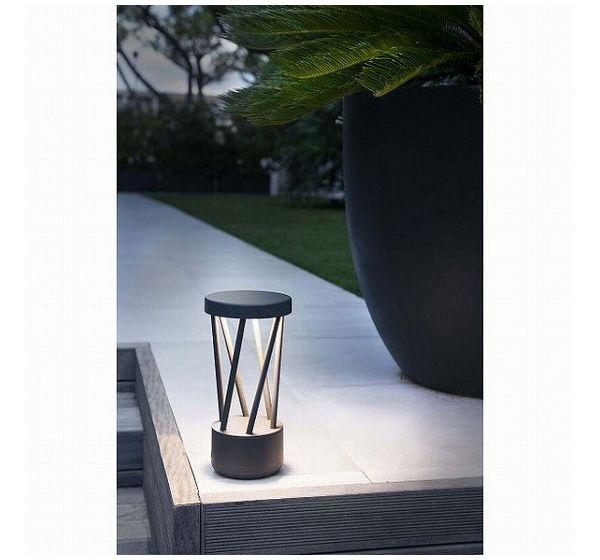 ゴーリキアイランド TWIST LED Dark grey beacon lamp h30cm FARO OUTDOOR ライト FA71286(代引不可)【送料無料】_2