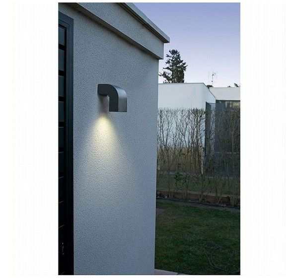 ゴーリキアイランド KLAMP Dark grey wall lamp 1L 130mm FARO OUTDOOR ライト FA74407(代引不可)【送料無料】