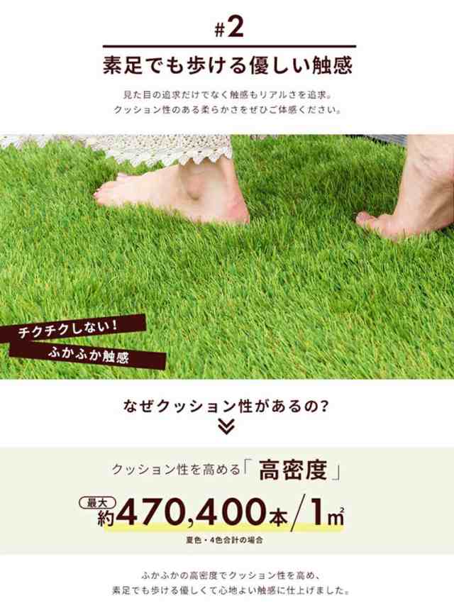 ロール式 リアル人工芝 1×5m REACH201項目に合格 固定ピン付き 人工芝生 芝生 ロールタイプ 芝生マット 庭 テラス ベランダ 庭  ガーデニ｜au PAY マーケット