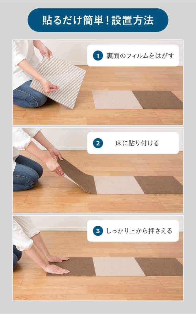 サンコー おくだけ吸着 ペットマット 日本製 20枚入 25×25cm 厚さ4mm はっ水 撥水 滑り止め 洗える 床暖房対応 消臭加工 国産  ずれない の通販はau PAY マーケット - リコメン堂 | au PAY マーケット－通販サイト