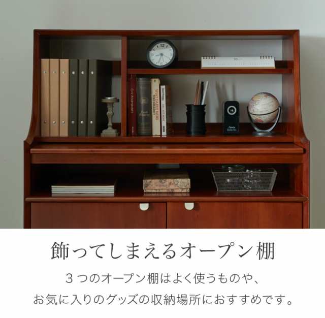 新品 ライティングデスク 北欧 机 デスク 棚 学習机 パソコンデスク