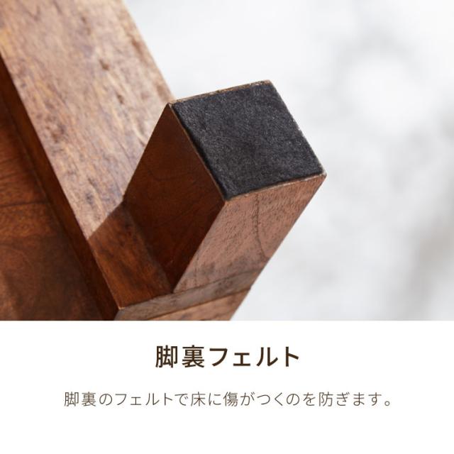 西海岸風 トランクボックス 木箱 幅76cm トランクBOX 木製 大容量収納 大型収納 衣服収納 物置き 玄関 リビング コンテナボックス 蓋付き アンティーク 収納木箱 箱 おしゃれ オシャレ お洒落 新生活(代引不可)【送料無料】_12