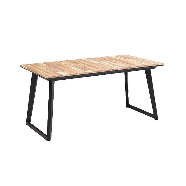 【ガラス天板付き】 ダイニングテーブル ダイニングテーブル単品 ナチュラル 150cm 無垢材使用 スクエア脚 アカシア無垢材(代引不可)【送