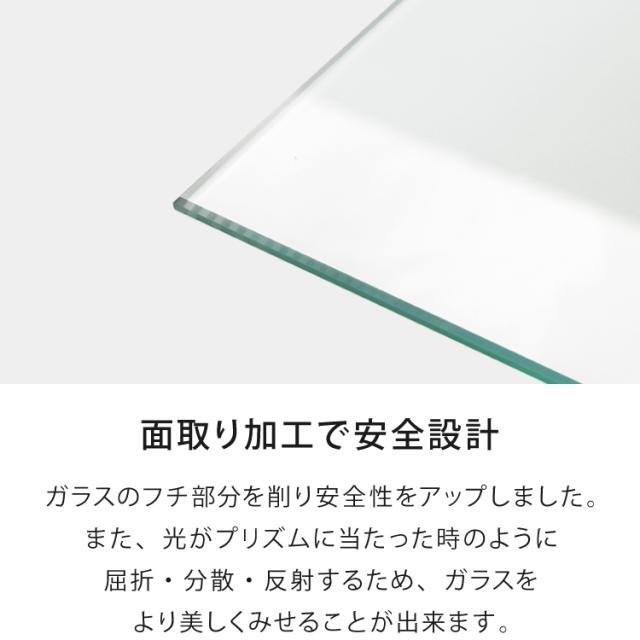 サラ60 ロータイプ コレクションラック フィギュアケース コレクションケース コレクションボード 幅60cm 高さ160cm 奥行30cm 木製 ホワイト ブラック ブラウン 飾り棚 キュリオケース ガラス棚 (代引不可)_8