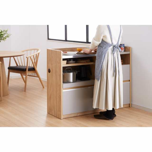 手元を隠す キッチンカウンター 間仕切り 完成品 幅120 手元を隠す キッチンカウンター 間仕切り 完成品 幅120